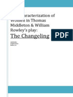 Characterization of Women in The Changeling