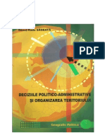 Deciziile Politico-Administrative Si Organizarea Teritoriului