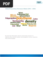 Global Polyurethane Elastomers Market (2014 – 2020)