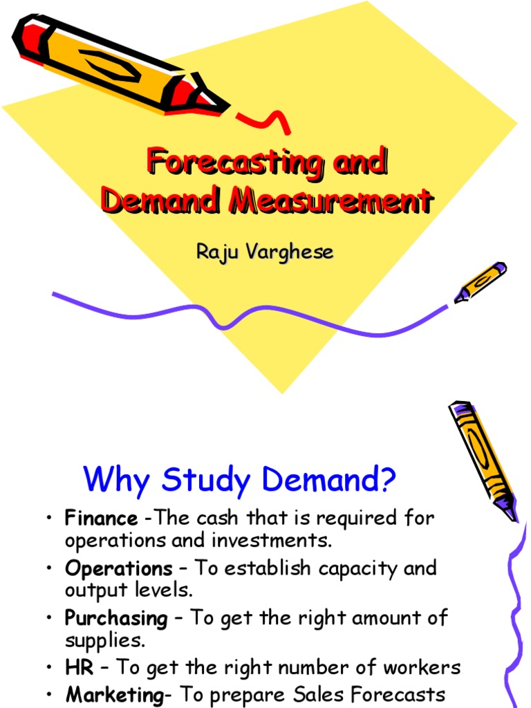 Forecasting and Demand Measurement | PDF | Demand | Sales