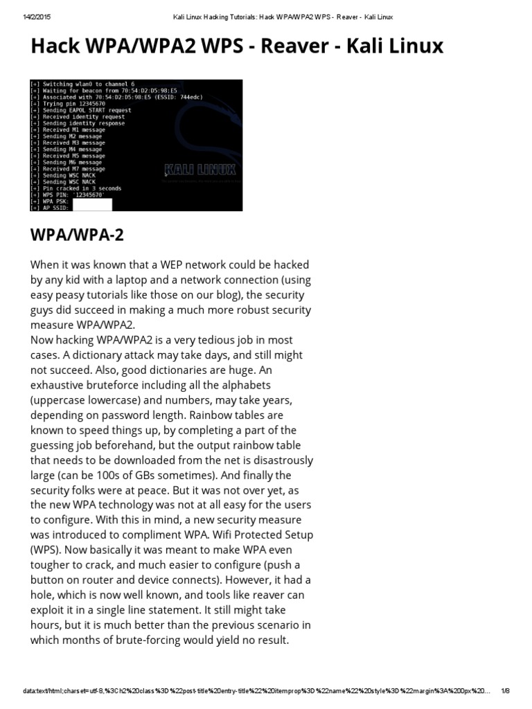 Hack Wpa