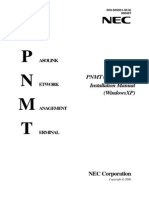 PNMT (Java Version) Installation Manual (Windows XP) - S05931