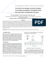 Improving Productivity of Apparel Manufacturing System Using Value Stream Mapping and Production Control Tools Focusing on Printing Sect-libre