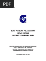 Buku Panduan Pelaksanaan Kerja Kursus Versi 2012