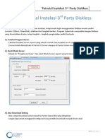 (Tutorial) Cara Instalasi 3rd Party Diskless PDF