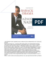 Barack Obama-Odvažnost Nade
