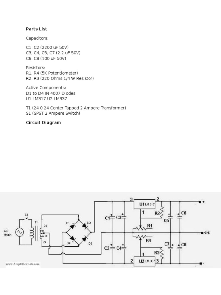 Electronic Components Parts List | PDF | Science & Mathematics