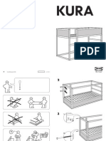 Ikea Kura Reversible Bed 38x75 Assembly Instruction