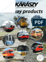 Kárászy Railway Products Web