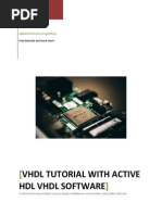 VHDL Tutorial Using Aldec VHDL Software