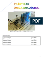 PRACTICAS DE ELECTRÓNICA ANALOGICA