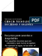 Ciencia Tecnologia Sociedad y Valores