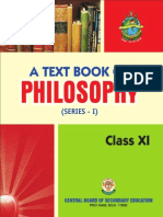Philosophy Class XI 