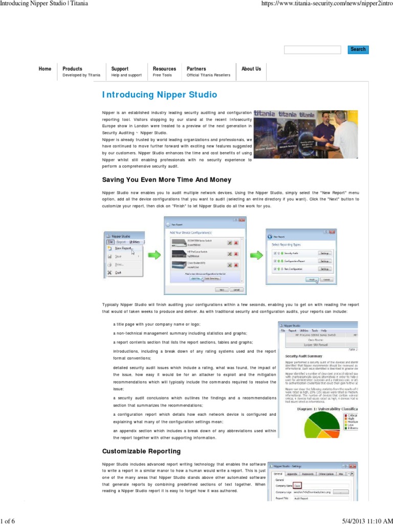 Introducing Nipper Studio Titania PDF User Password