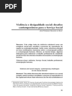 Violência e Desigualdade Social