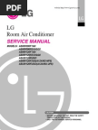 LG Split Type Air Conditioner Complete Service Manual | Air