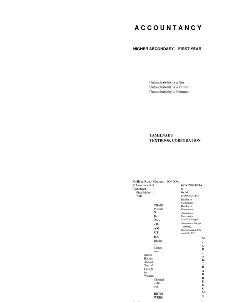 Accounts Notes PDF Debits And Credits Bookkeeping