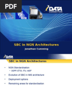 SBC in NGN Architectures: Jonathan Cumming