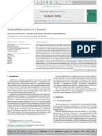 2014, Sustainability Metrics of 1-Butanol