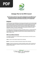 PEFC Strategic Plan