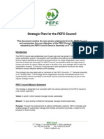 PEFC Strategic Plan