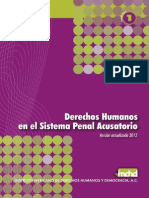 Derechos Humanos en El Sistema Penal Acusatorio (IMDHD,