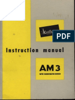 Knitking Knittax Am3 With Coordinated Ribber User Manual