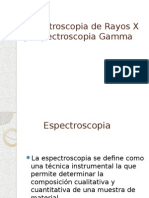  Espectroscopia de Rayos X 