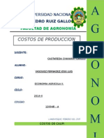 Costos de Produccion