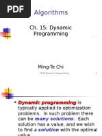 Ch15 Dynamic Programming