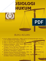 Sosiologi Hukum