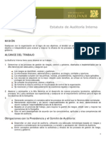 Estatuto de Auditoria Interna