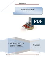 Amplificador de Audio Con LM386