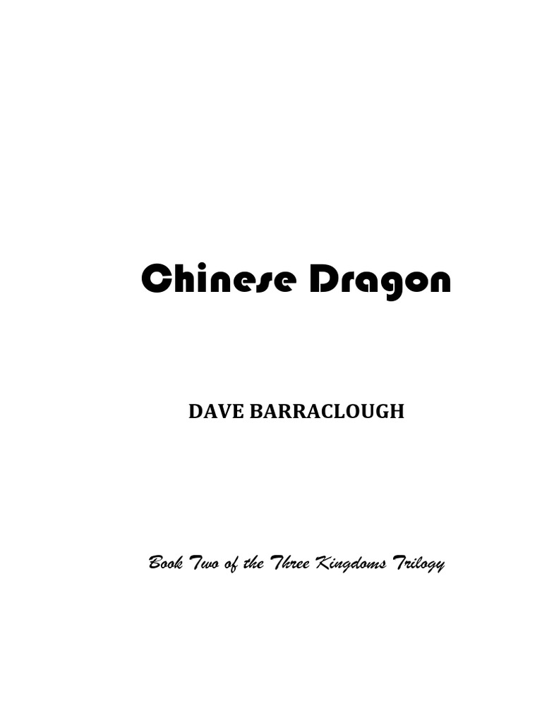 Chinese Dragon PDF
