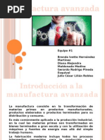 Introducción A La Manufactura Avanzada