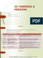 Codigos de Tuberias A Presion