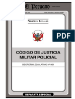 Còdigo Justicia Militar