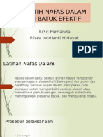 Melatih Nafas Dalam Dan Batuk Efektif