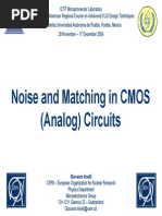 (PPT) Noise and Matching in CMOS (Analog) Circuits