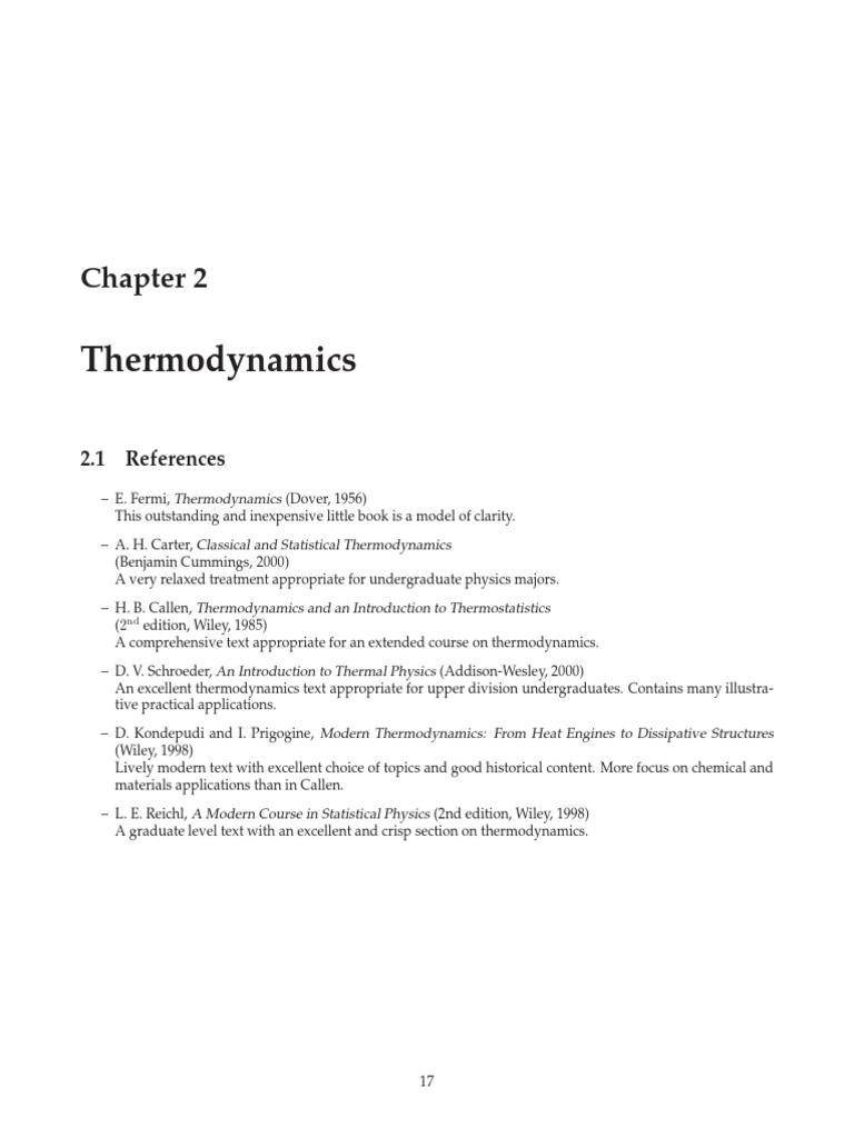 Thermo Chapter Two | Gases | Heat