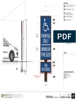 G.7 Handicap Parking (Post and Panel)