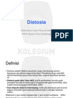 Distosia ppt