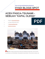 Aceh Pasca-Tsunami - Sebuah Kapal Oleng