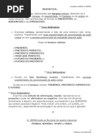 Gramática - Modos e Tempos