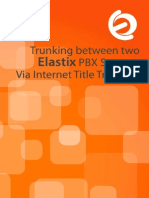 Trunking Between Two Elastix - Internet