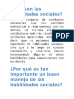 Qué Son Las Habilidades Socialescddc