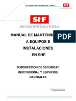 Manual de Mantenimiento SHF