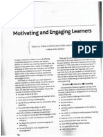 Motivating and Engaging Learners