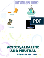 Acid, Alkaline