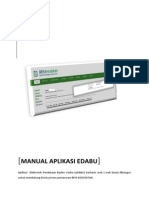 User Manual Aplikasi eDaBU PDF